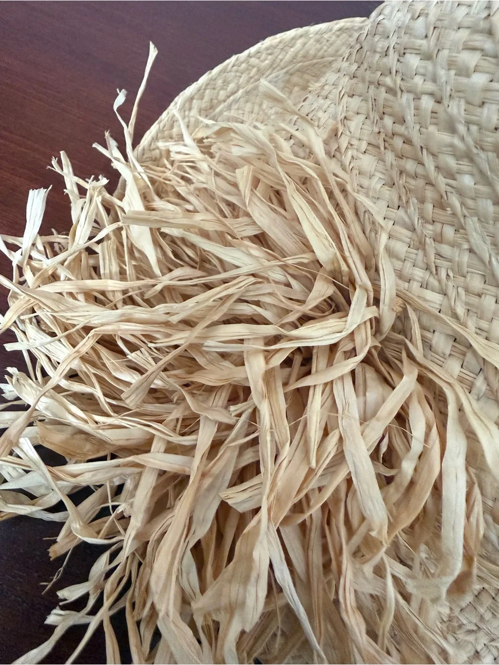 Women’s Straw Raffia Sun Hat - Natural